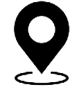 Icon representing a location
